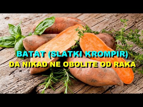 BATAT (SLATKI KROMPIR) KAO LEK