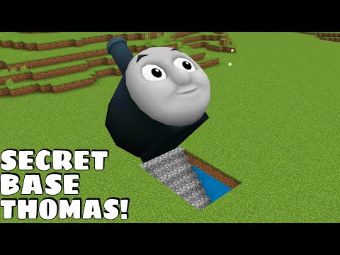 I found SECRET THOMAS UNDERGROUND BASE in Minecraft - Gameplay - Coffin Meme