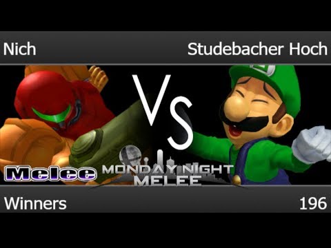 MNM 196 - Nich (Samus) vs TLOC | Studebacher Hoch (Luigi) Winners - Melee