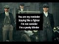 Otnicka Where Are You PEAKY BLINDER Lyrical Video Song