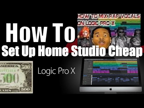 How To Setup A Home Recording Studio For $500