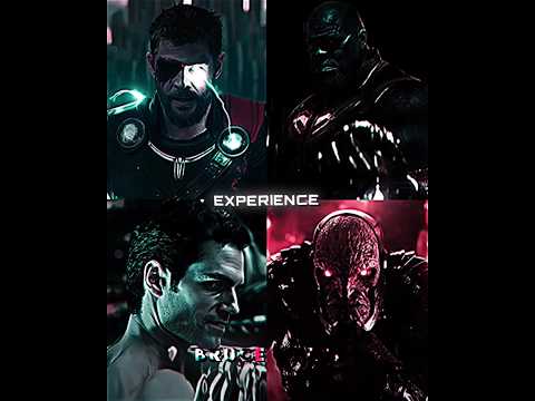 Thor and Thanos vs Superman and Darkseid #shorts #marvel #dc