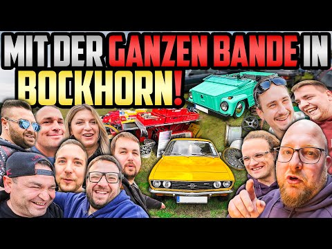 Auf SCHNÄPPCHENJAGD! - Bockhorn 2024 - Team HALLE77 & FREUNDE auf dem OLDTIMERMARKT!