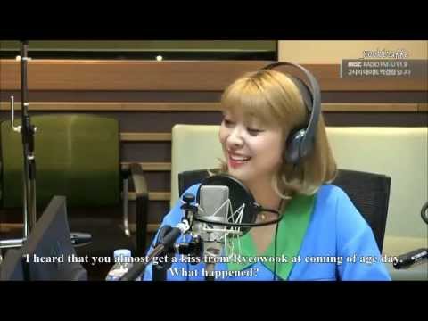 [ENG] 150526 PKL's 2PM Date - Luna Talked About Ryeowook cut