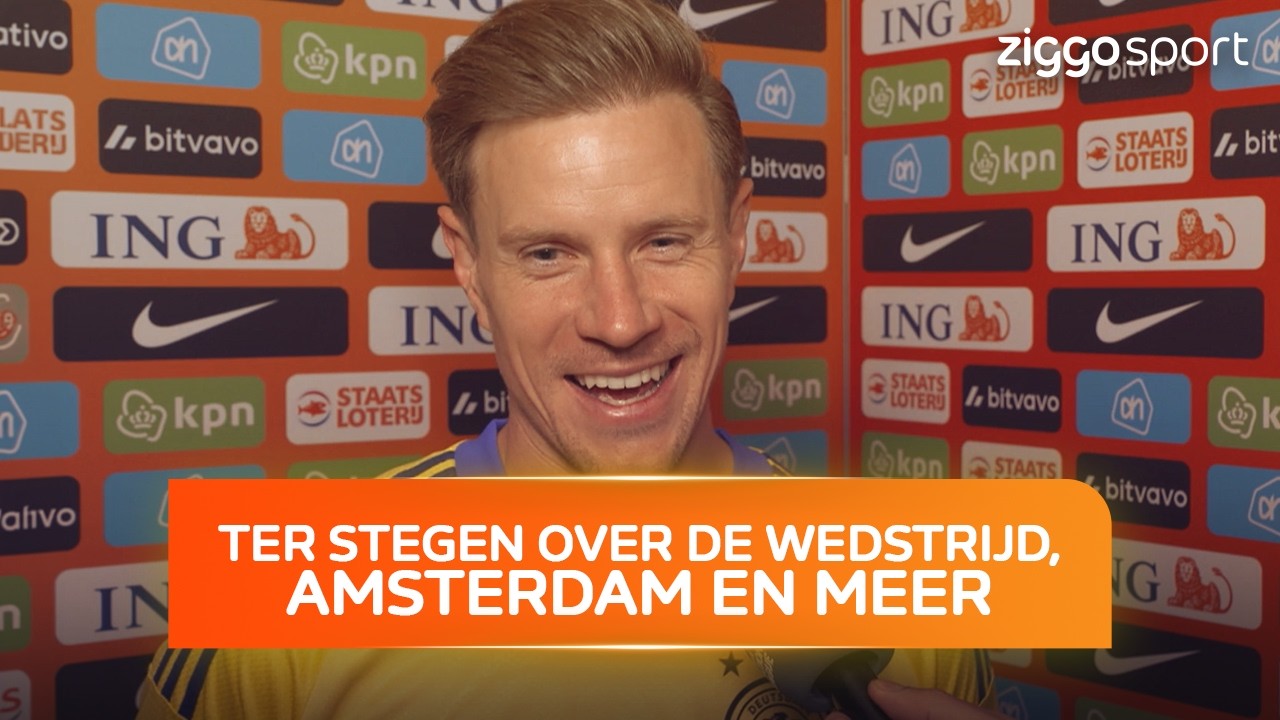 "Vandaag hadden we een beetje geluk" 😇 | Interview met Ter Stegen