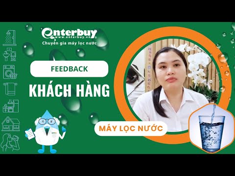 Khách hàng đánh giá chất lượng máy lọc nước Geyser Ecotar 4 tại Enterbuy