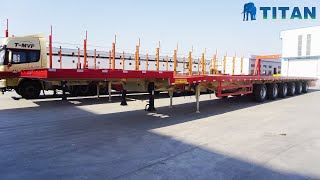 Titan 6 Axle Extendable Semi Trailer for Windmill Blade Transport -F equipment trailer for sale - Image 4 | Autoline GB New Titan 6 Axle Extendable Semi Trailer for Windmill Blade Transport -F equipment trailer | Image 4 - Autoline