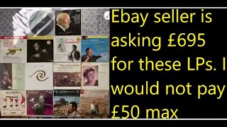 Ebay Classical Record Auctions Review Reveals Some Laughable Prices