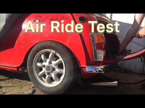 Classic Mini Budget Air Ride / Cheap / DIY - Part 3 - On Car Test