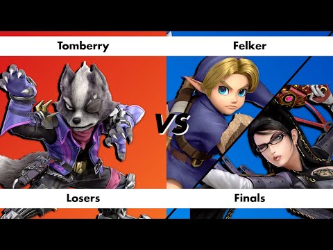 AT Gaming Night S5#8 - Losers Finals - Tomberry (Wolf) vs Felker (Young Link, Bayonetta)