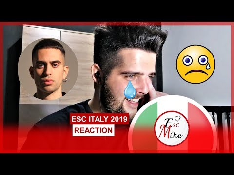 Eurovision 2019 Italy - REACTION [Mahmood - Soldi]