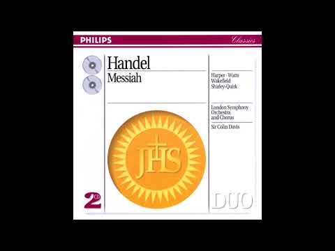 Handel - Messiah (Colin Davis / London SO)