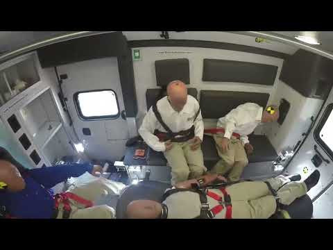 Ambulance Crash Side Impact   Crash Testing by Braun