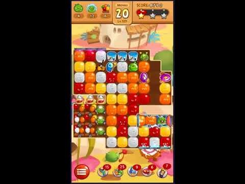 Angry Birds Blast Level 521 - NO BOOSTERS 🎈🐦🎈🐦