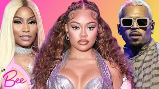 Latto shades Nicki Minaj during award speech ?| Chris Brown throws fans phone across stadium