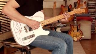 2011 Fender Custom Shop Limited Edition Pinstripe Esquire Relic Part3