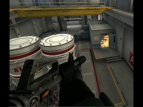 CSGO faceit 4k Nuke A site defence.