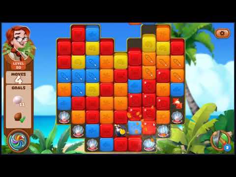 Lost Island Blast Adventure Level 80 - NO BOOSTERS 🏝️ | SKILLGAMING ✔️