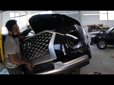 2021 Hyundai palisade how to take the front bumper and headlight off