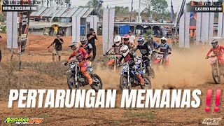 Download lagu HEATED BATTLE IN THE BEBEK MODIF OPEN MOTO1 CLASS‼️LAMPUNG MOTORACE GRAND FINAL‼️ mp3