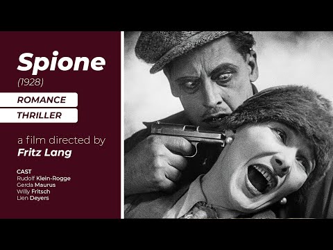 Spione (1928) by Fritz Lang - Masters Of Cinema