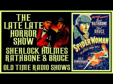 Sherlock Holmes Detective Rathbone Bruce Old Time Radio Shows All Night Long