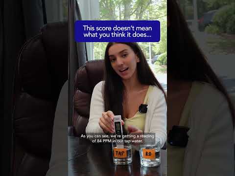 What Your TDS Meter Score Actually Means Tap vs RO Water | Crystal Quest Education video