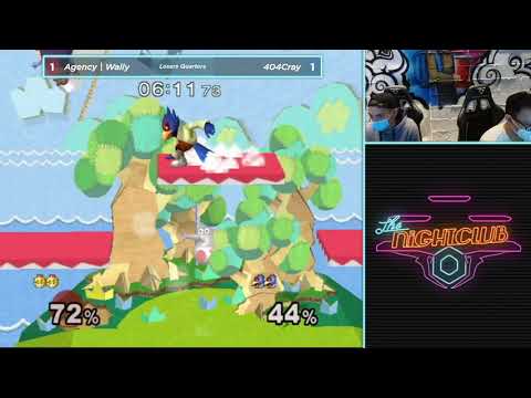 The Nightclub S1E9: Agency | Wally (Peach) vs 404Cray (Falco) - Losers Quarters