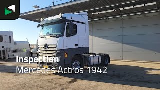 السيارات القاطرة Mercedes-Benz Actros 1942 4X2 Streamspace NL-Truck APK/TUV 12-2026 2x Tank | صورة 4 - Autoline