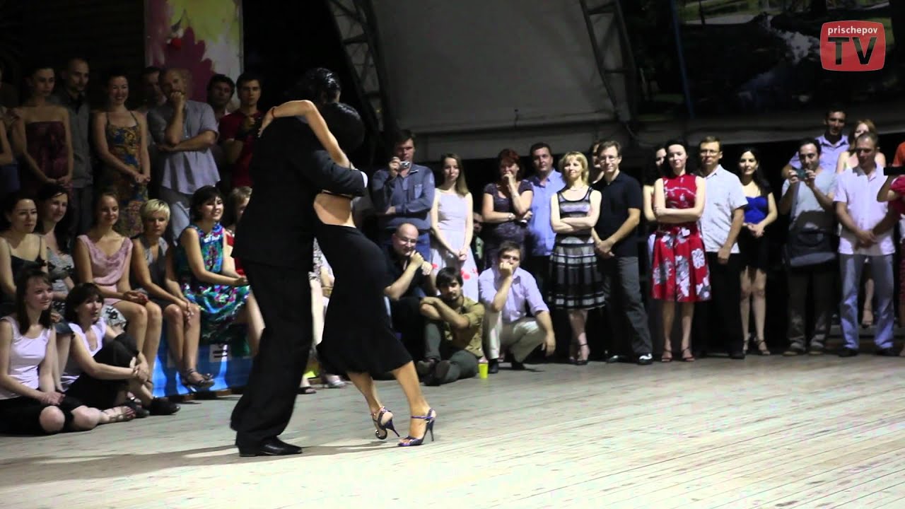 Omar Quiroga & Veronica Palacios, 4-3, Russia, Moscow,  Milonga in Ekaterinas Garden 15.07.2012