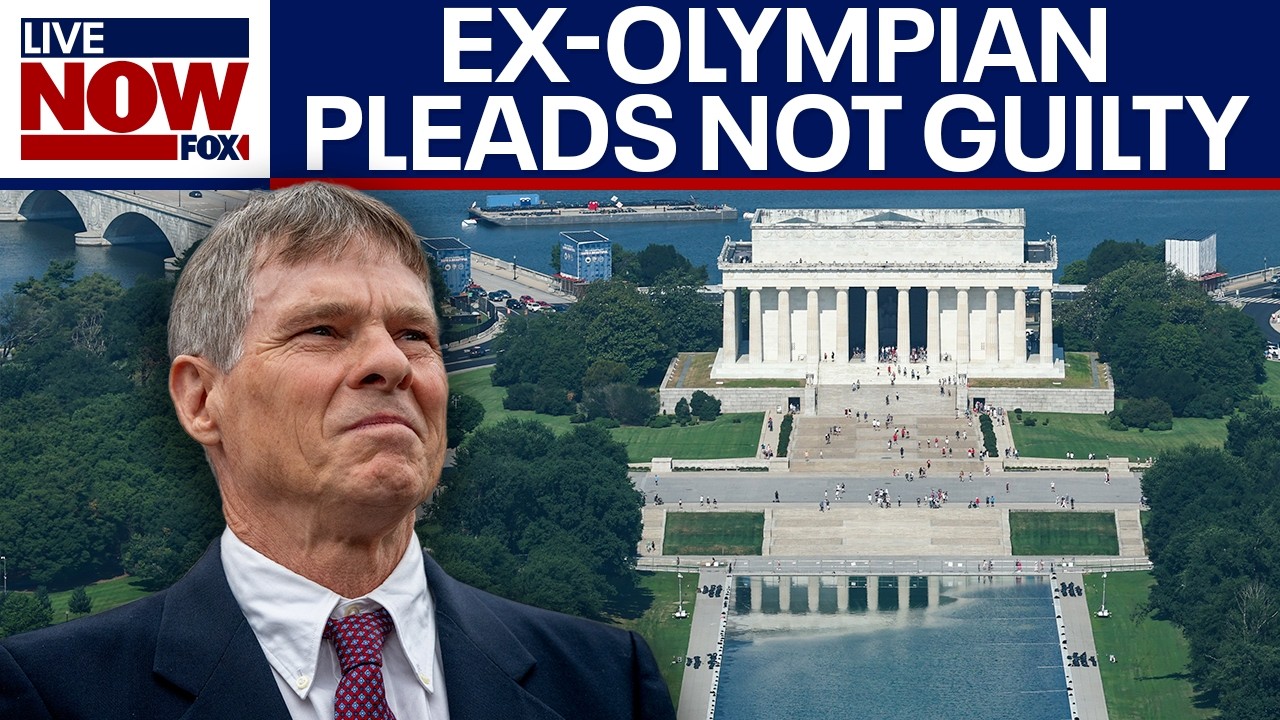 Former Olympic canoe racer pleads not guilty in Reflecting Pool vandalism case