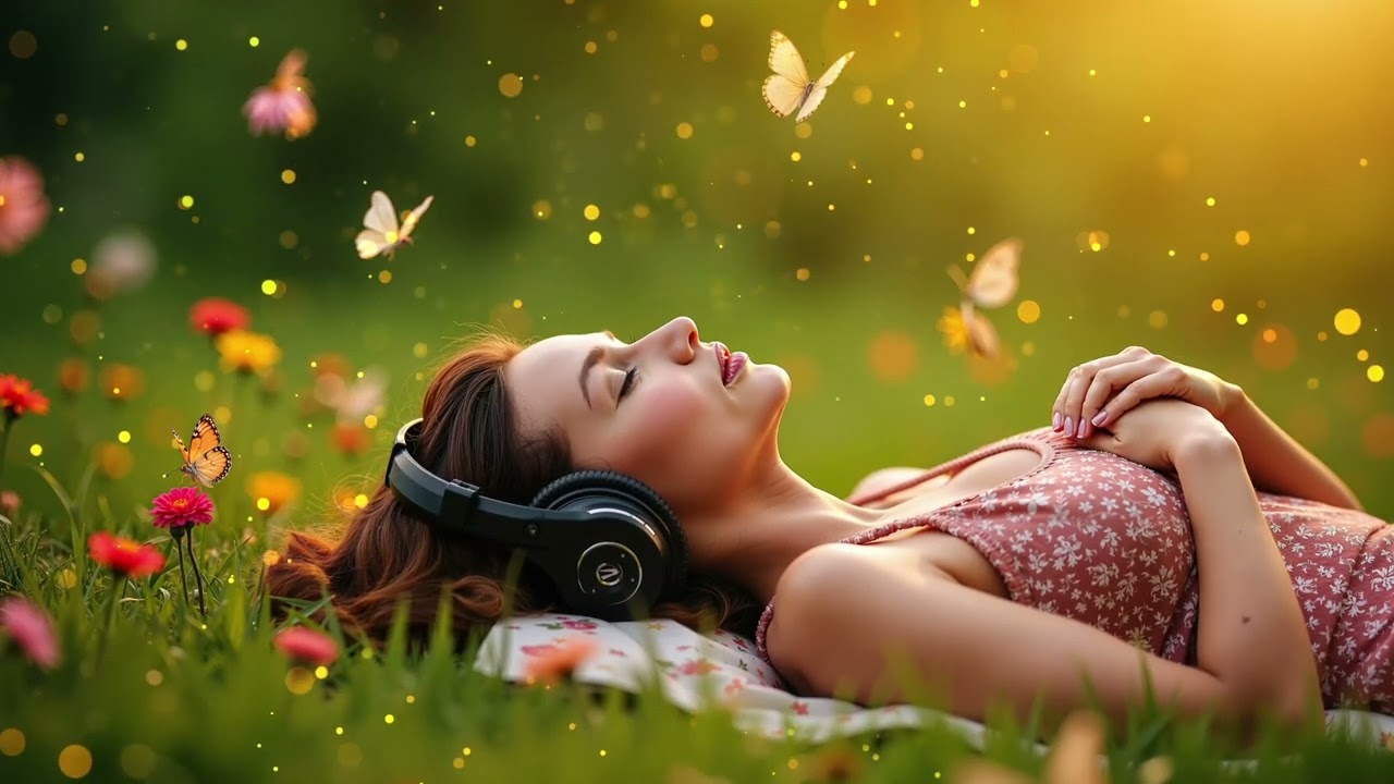 Calm Piano music soothes the hear, Clear All Negative Energy, Relieve Stress and Chronic Fatigue
