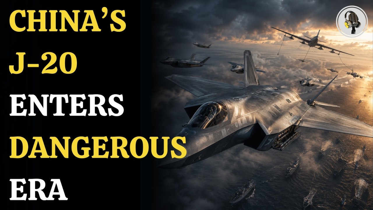 Why China’s J-20 Stealth Fighter Program Has Entered Dangerous New Era | WION Podcast