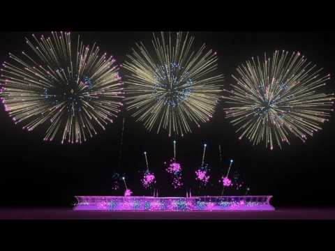FW Sim | 3MGFF Tiebreaker round VincFireworks Winning Show | HD