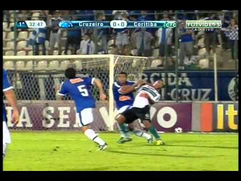 Cruzeiro 2 x 1 Coritiba pela 6ª rodada do Brasileirão 2011 - Jogo Completo