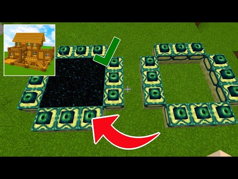How To Make END PORTAL in Block Crazy Robo World