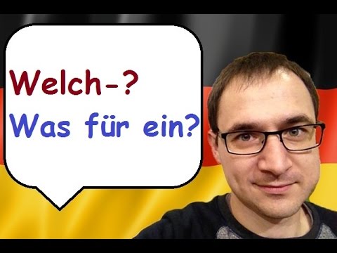 Welch- was für ein? - język niemiecki - gerlic.pl