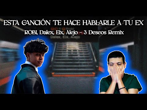 🇲🇽 REACCIÓN a ROBI, Dalex, Eix - 3 Deseos REMIX (Visualizer) ft. Alejo