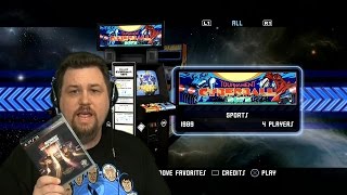 Tournament Cyberball 2072 - Midway Arcade Origins (Part 27/31) (PS3) - Crow Plays