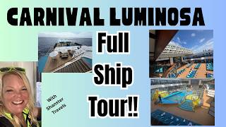 Carnival Luminosa Full Ship Tour!! #luminosa  #carnivalcruise #cruiseship #cruise #travel