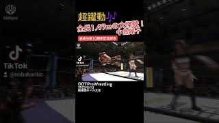 1.47mの大怪獣、DDTのリングで躍動！十周年の赤井沙希と熱戦！