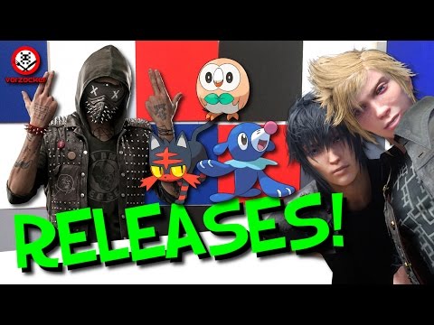 Die RELEASES im NOVEMBER 2016 für PS4, Xbox One, PC, 3DS, Vita & PSVR │Frisch aufgetischt