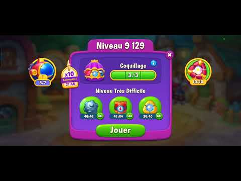 Fishdom level 9121 to 9136 / niveau 9121 au 9136
