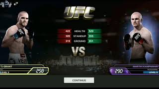 EA SPORTS UFC MOBILE GAME FREE ALL CHARACTER