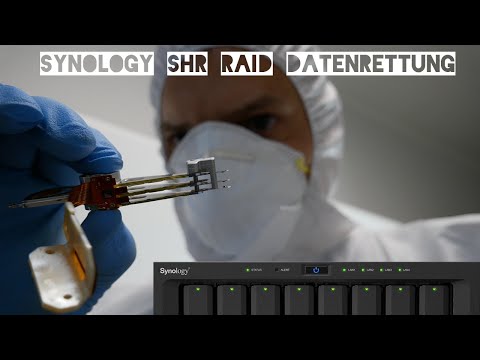 NAS Datenrettung: Synology SHR RAID wiederherstellen