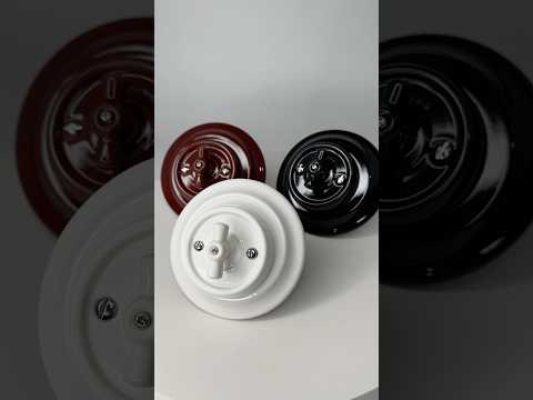 Рамки керамічні Keruida на 1 пост для прихованого монтажу з керамічними вимикачами та розетками