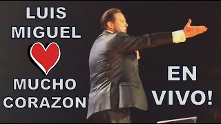 Luis Miguel - MUCHO CORAZON - En Vivo!