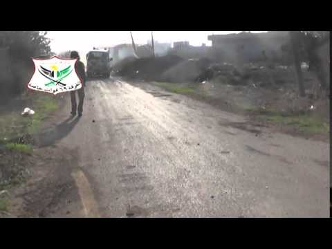 استهداف مقرات النظام في بلدة السحيلية من قبل الفرقة 69 قوات خاصة في ريف درعا