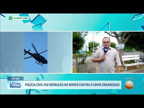 Balanço Geral Manhã RN -14/5/2026 - Prisões na Operação policial, em Serra Negra do Norte, no Seridó