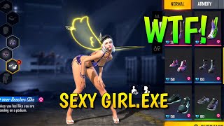 Free Fire WTF Moments: Sexy Girlexe🤤❤️💋�